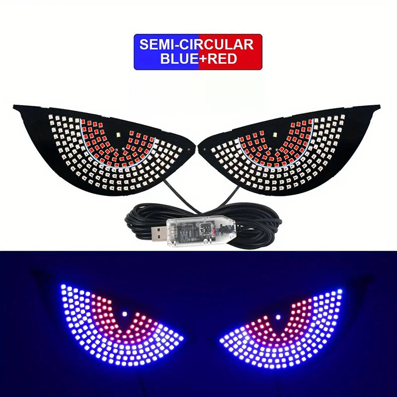 Devil Eyes Car Lights, Exterior Decor