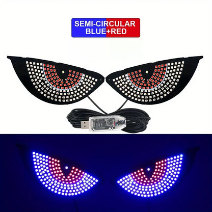 Devil Eyes Car Lights, Exterior Decor