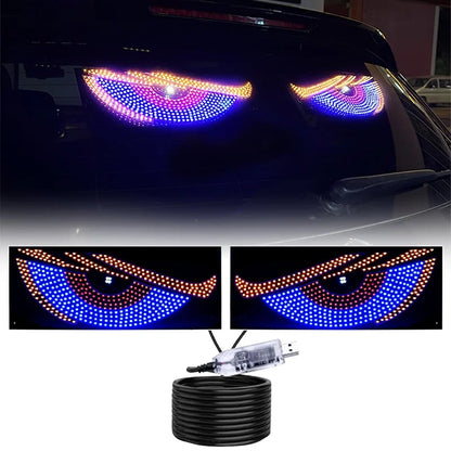 Devil Eyes Car Lights, Exterior Decor