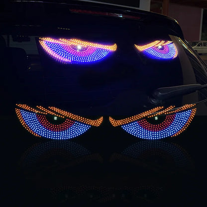 Devil Eyes Car Lights, Exterior Decor