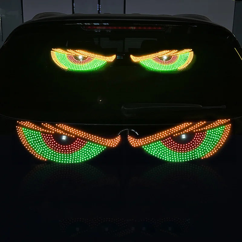 Devil Eyes Car Lights, Exterior Decor
